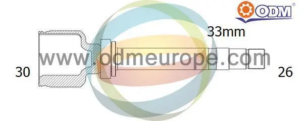 Joint Kit, drive shaft (14-066169)
