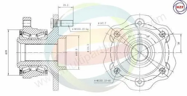 Wheel Bearing Kit (70-060073)