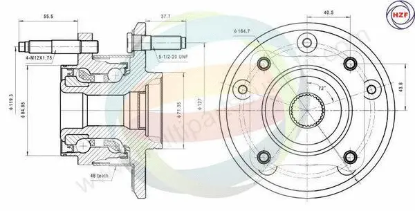 Wheel Bearing Kit (70-220045)