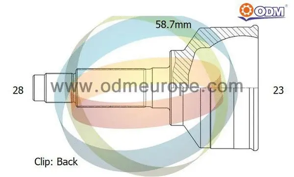 Joint Kit, drive shaft (12-050423)