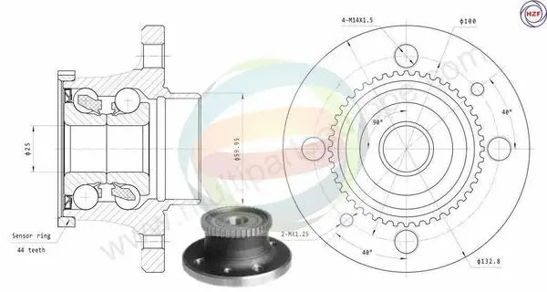 Wheel Bearing Kit (70-290026)