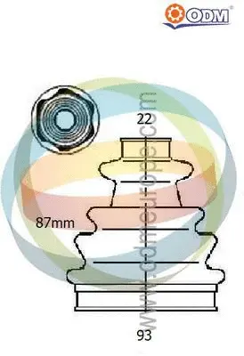 Bellow Kit, drive shaft (21-990422)