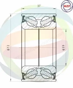 Wheel Bearing Kit (70-010065)