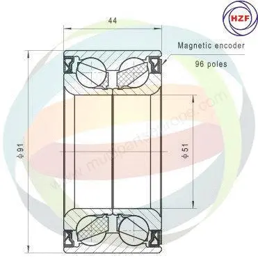 Wheel Bearing Kit (70-040057)