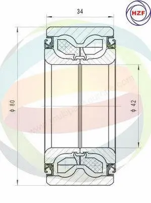 Wheel Bearing Kit (70-080038)