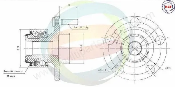 Wheel Bearing Kit (70-150026)
