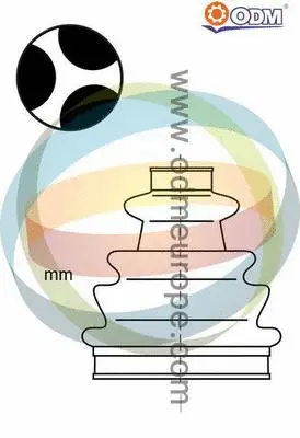 Bellow Kit, drive shaft (21-990435)