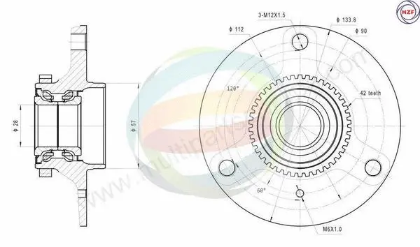 Wheel Bearing Kit (70-140052)