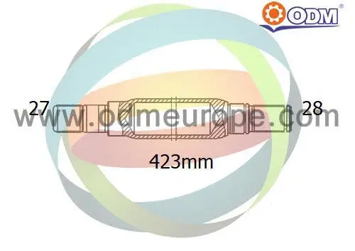 Stub Axle, differential (16-080060)