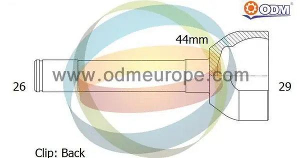 Joint Kit, drive shaft (12-300748)