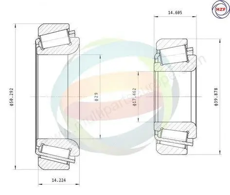 Wheel Bearing Kit (70-210045)