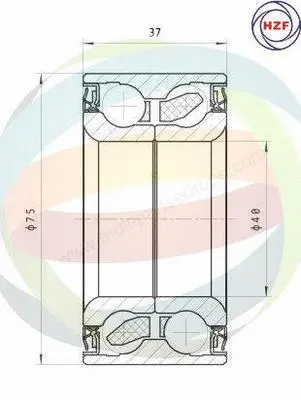 Wheel Bearing Kit (70-150001)