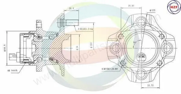 Wheel Bearing Kit (70-090027)