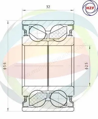 Wheel Bearing Kit (70-160038)