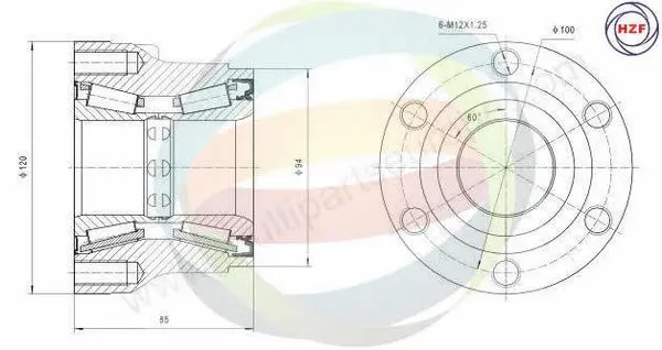 Wheel Bearing Kit (70-400006)