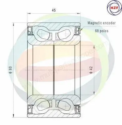 Wheel Bearing Kit (70-050037)