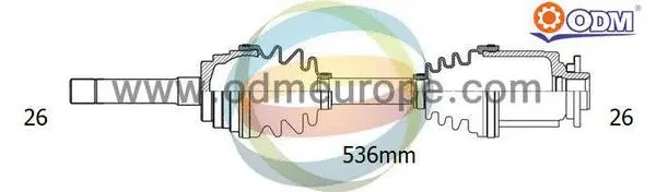 Drive Shaft (18-051170)