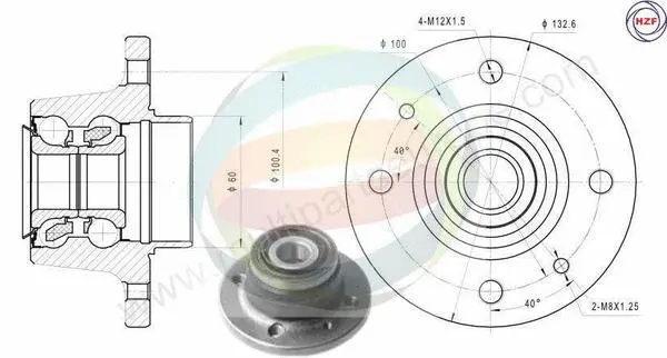 Wheel Bearing Kit (70-290035)