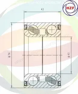 Wheel Bearing Kit (70-060025)