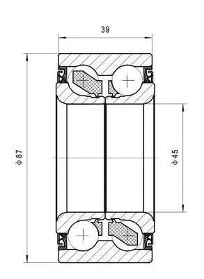 Wheel Bearing Kit (70-080044)