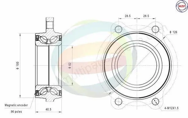 Wheel Bearing Kit (70-210068)