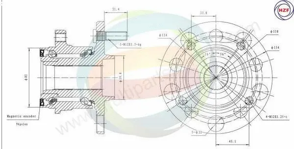 Wheel Bearing Kit (70-090004)