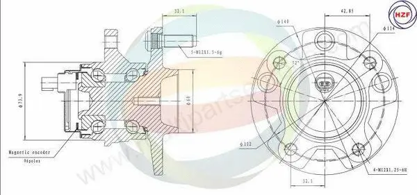 Wheel Bearing Kit (70-090003)