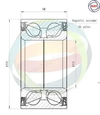 Wheel Bearing Kit (70-210074)