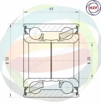 Wheel Bearing Kit (70-230002)