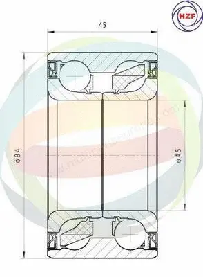 Wheel Bearing Kit (70-050048)