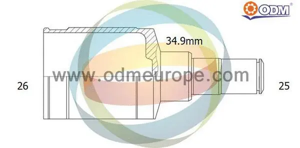Joint Kit, drive shaft (14-356053)