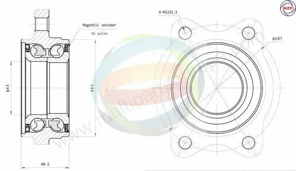 Wheel Bearing Kit (70-210071)