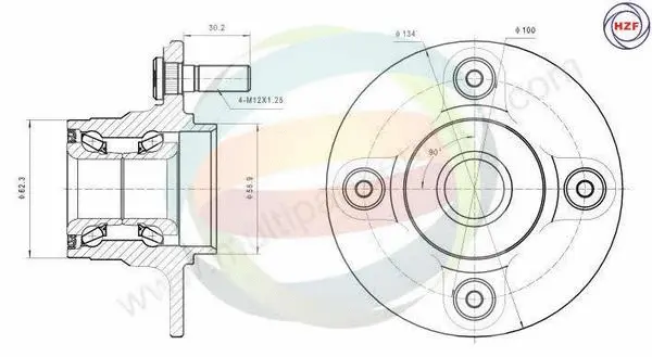 Wheel Bearing Kit (70-060037)