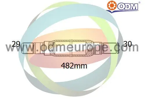 Stub Axle, differential (16-060020)