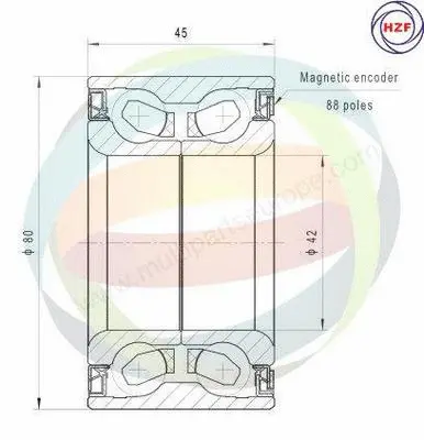 Wheel Bearing Kit (70-050080)