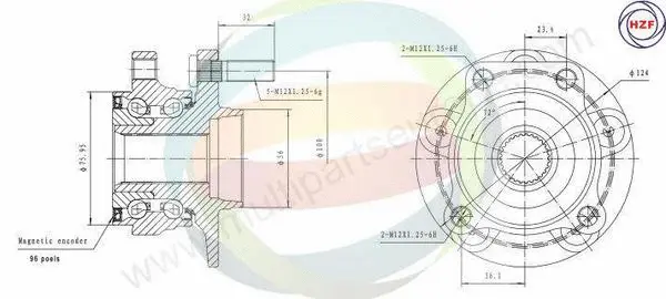 Wheel Bearing Kit (70-070023)