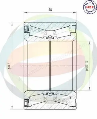 Wheel Bearing Kit (70-290058)