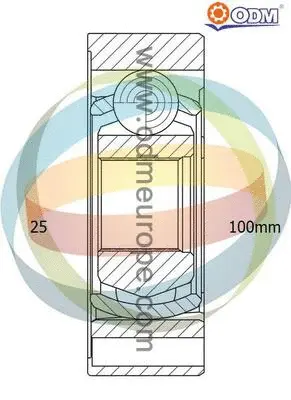 Joint Kit, drive shaft (14-016034)