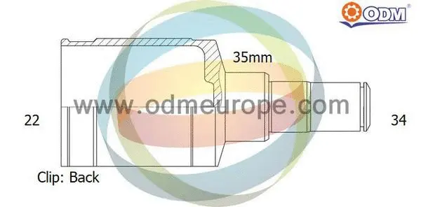 Joint Kit, drive shaft (14-236038)