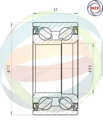 Wheel Bearing Kit (70-210033)