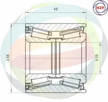 Wheel Bearing Kit (70-060115)