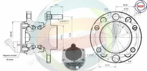 Wheel Bearing Kit (70-010042)