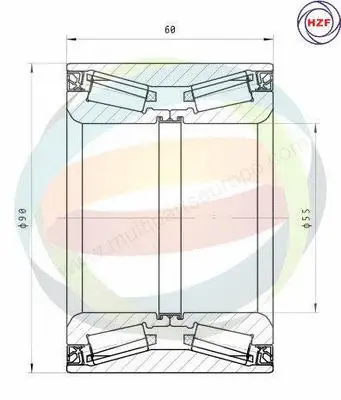 Wheel Bearing Kit (70-160063)