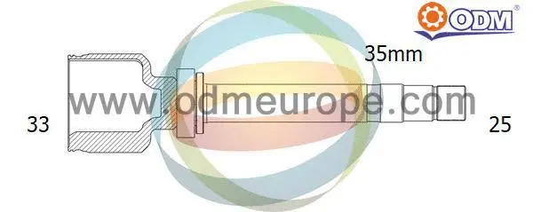 Joint Kit, drive shaft (14-356066)