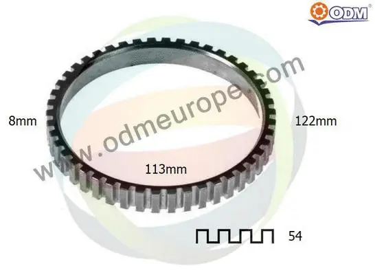 Sensor Ring, ABS (26-160003)