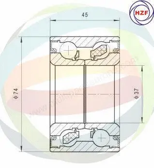 Wheel Bearing Kit (70-340011)