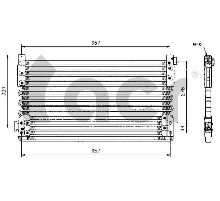 Condenser, air conditioning