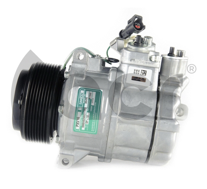 Compressor, air conditioning