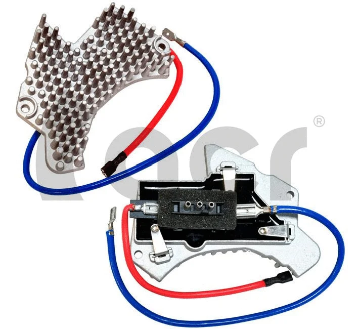 Resistor, interior blower