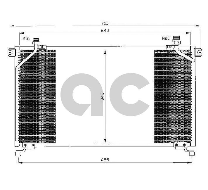 Condenser, air conditioning